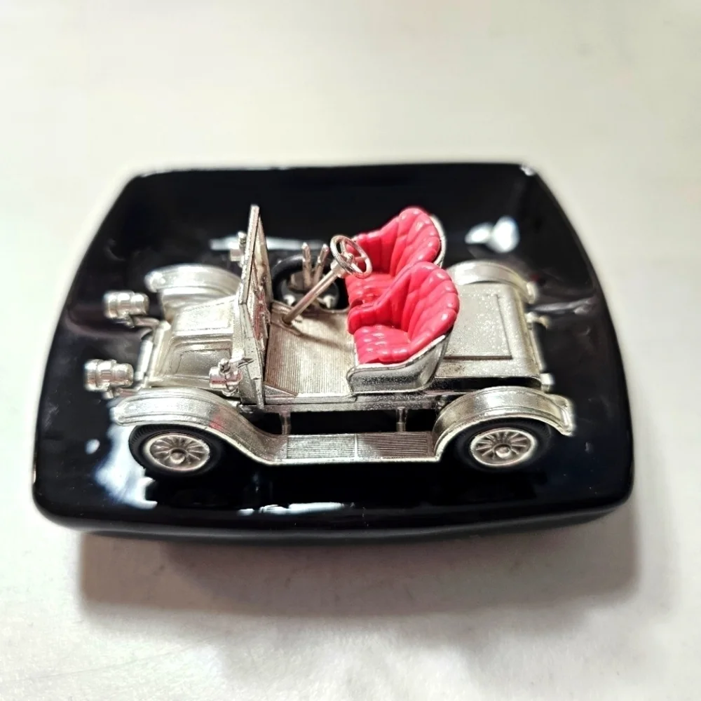 Lesney 1911 Renault Scaled Miniature Model Car, Fun Change Catch All Dish Tray